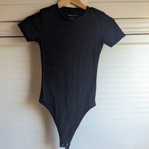 Aerospostale High neck Round Bodysuit black XS